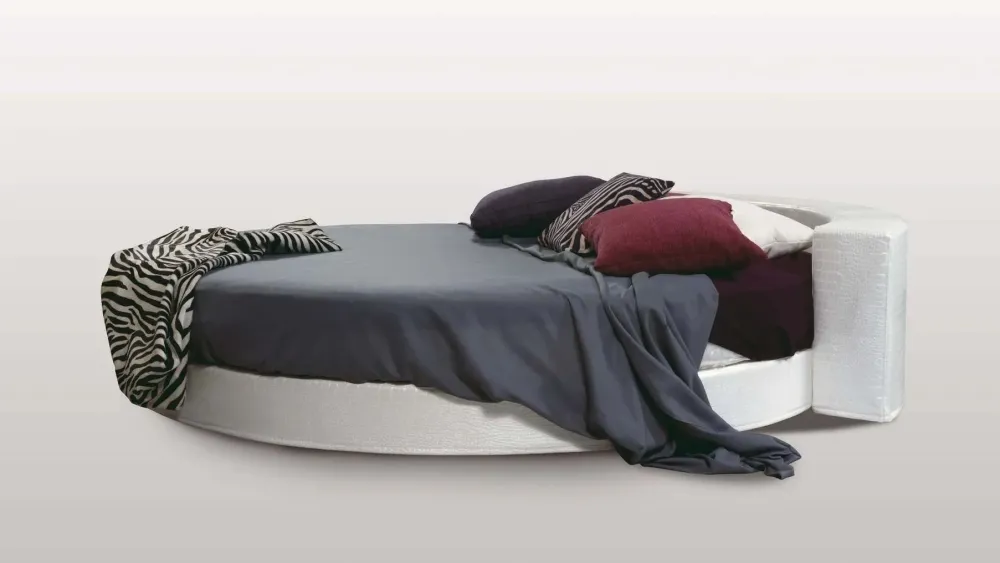 Artigianale Scopri il prezzo del letto Letto rotondo cristal nella fotografia- Letti