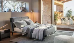 Flou Scopri il prezzo di questo letto Gaudì di- Letti