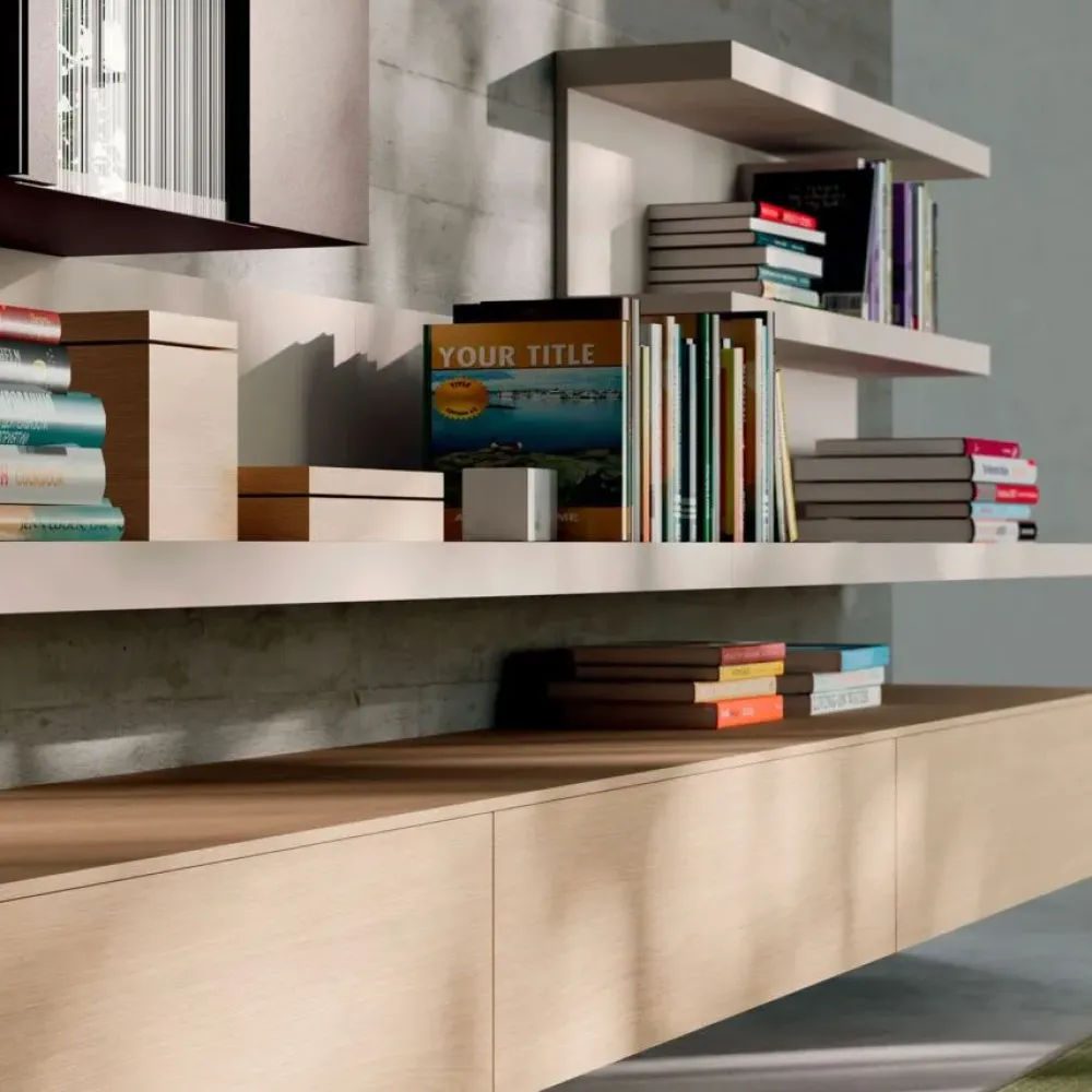 Outlet Scopri il soggiorno Light 01: design e prezzi vantaggiosi! Soggiorni Completi