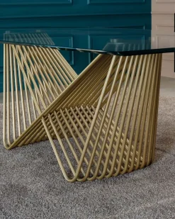 Tonin Casa Scopri il Tavolo in Vetro Rettangolare Tenso a prezzo scontato! Acquista ora!- Tavoli