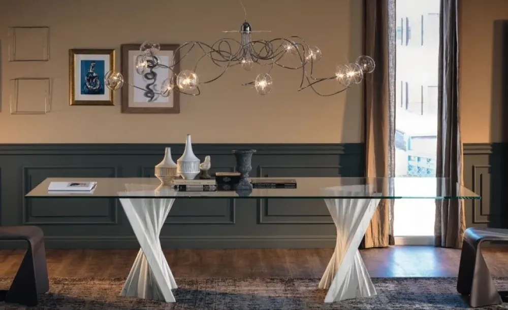 Scopri il tavolo Plisset di a prezzi outlet!^Cattelan Italia New