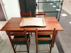 Clearance Scopri il Tavolo con 4 sedie, prezzo OUTLET -55%! Tavoli