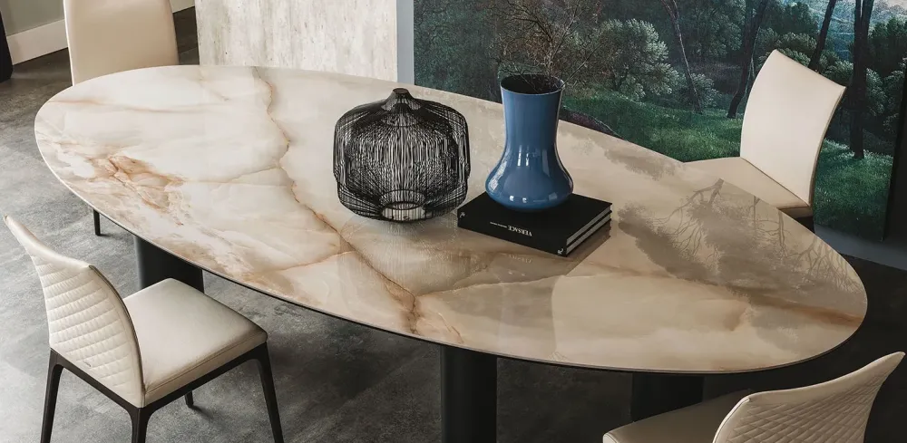 Scopri il tavolo Roll Keramik di in offerta outlet!^Cattelan Italia Clearance