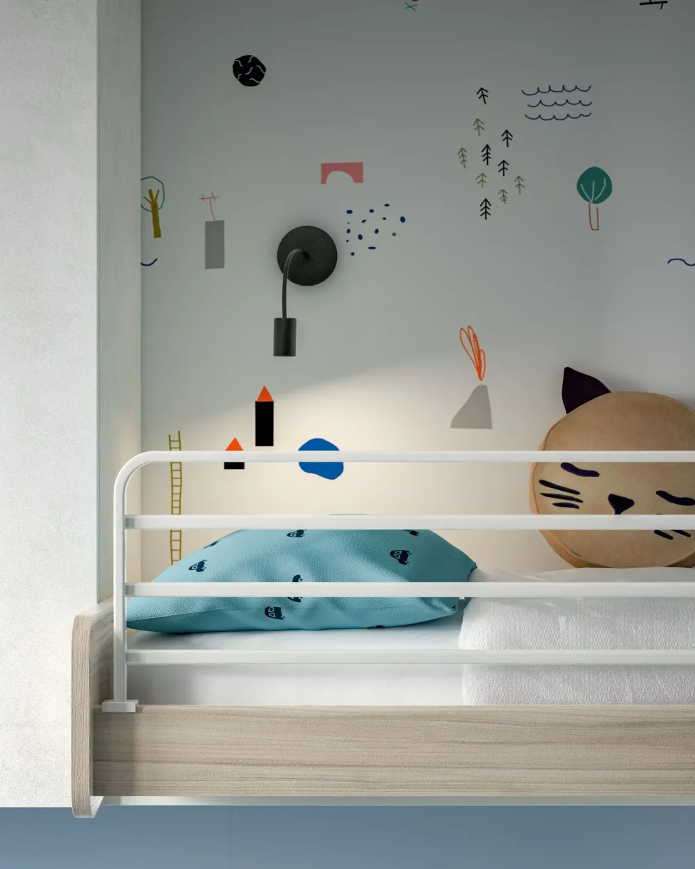 ZG Mobili Scopri la Cameretta Fantasy 157 Zg di . Laminato opaco in offerta outlet. Un'occasione imperdibile!- Camerette