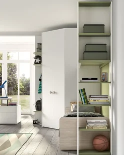 ZG Mobili Scopri la cameretta Room141 : letto a ponte scontato! Ottieni un arredamento di qualità per la tua casa!- Camerette