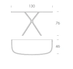 Tonin Casa Scopri la consolle Still con forte sconto- Consolle