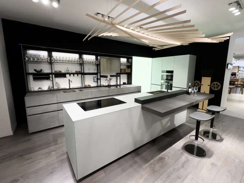 Scopri la cucina Artematica vitrum di in OFFERTA OUTLET^Valcucine