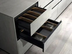 Scopri la cucina Artematica vitrum di in OFFERTA OUTLET^Valcucine