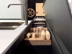 Scopri la cucina Artematica vitrum di in OFFERTA OUTLET^Valcucine