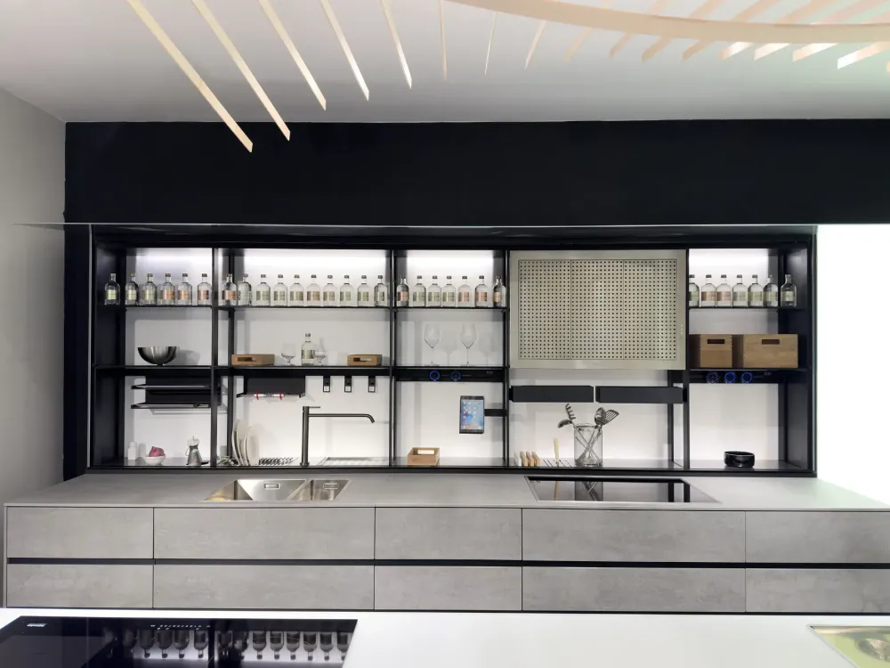 Scopri la cucina Artematica vitrum di in OFFERTA OUTLET^Valcucine