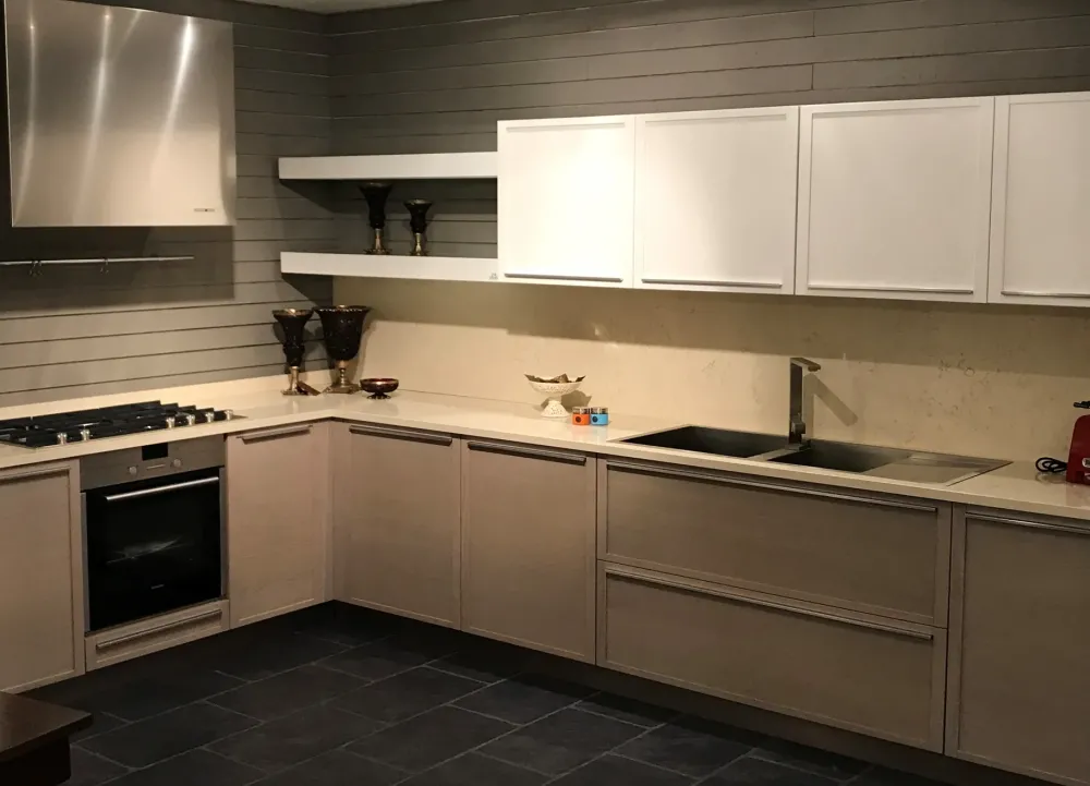 Best Scopri la cucina grigio moderna Telayo ad angolo! Cucine Ad Angolo|Cucine Moderne