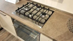 Scopri la Cucina Itaca moderna tortora ad angolo scontata del 50%!^Arredo3 Online