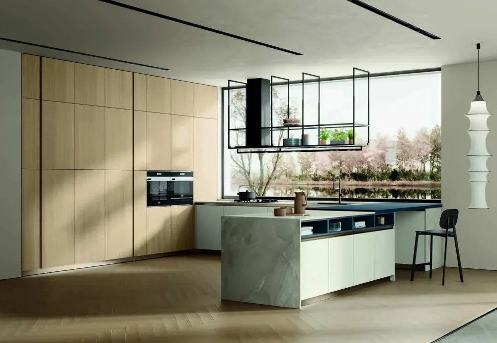 Scopri la cucina Lungomare compo 10 di in OFFERTA OUTLET Cucine Con Penisola|Cucine Moderne