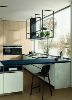 Scopri la cucina Lungomare compo 10 di in OFFERTA OUTLET Cucine Con Penisola|Cucine Moderne