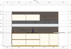 Scopri la cucina moderna ad isola Delinea di a prezzo scontato!^Scavolini Best