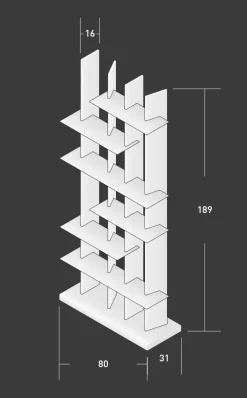 Discount Scopri la libreria in metallo in Offerta Outlet: Cclight! Librerie