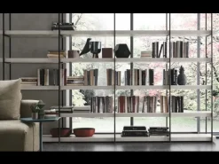 Scopri la libreria in laminato materico scontata -23%! A102 è qui! Librerie