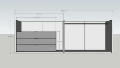 Outlet Scopri la Parete Attrezzata Peplo di scontata del 45%! Pareti Attrezzate
