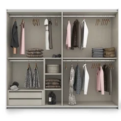 Collezione esclusiva Scopri l'armadio moderno Whity! a prezzo scontato. Ante scorrevoli!- Armadi