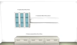 Discount Scopri l'elegante Soggiorno Arcadia as 114 di a prezzi outlet! Stile classico. Soggiorni Completi