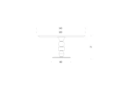 Tonin Casa Scopri l'OFFERTA OUTLET -30% sul Tavolo Pandora di !- Tavoli