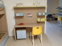 ZG Mobili Scrittoio con boiserie per arredare la tua cameretta a prezzi outlet.- Camerette