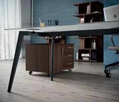 Scrivania direzionale - ufficio completo rhea  in vetro a prezzo scontato Arredo Ufficio