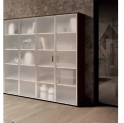 Sale Scrivania direzionale in legno Ufficio completo rhea a marchio a prezzi convenienti Arredo Ufficio