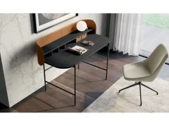 Dall'Agnese Scrivania direzionale in pelle Supernova * a marchio con forte sconto- Arredo Ufficio