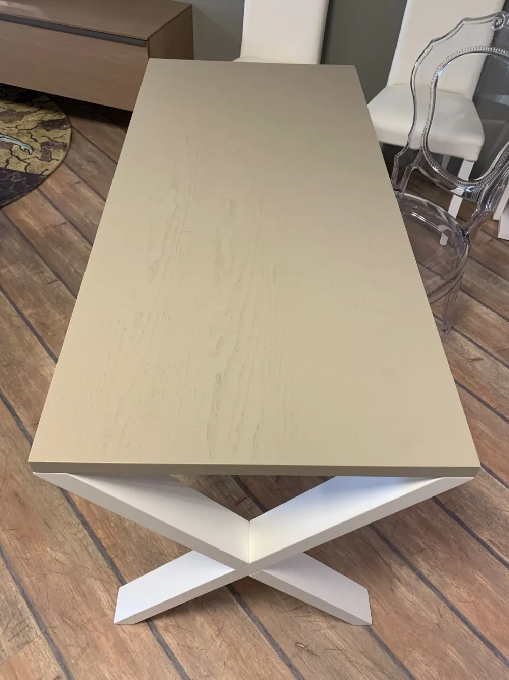 Hot Scrivania direzionale in legno Cross a marchio con forte sconto Arredo Ufficio