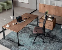 New Scrivania direzionale in legno E ufficio completo stratos plus  a marchio con forte sconto Arredo Ufficio
