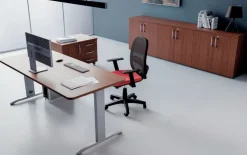 Scrivania direzionale in legno Ufficio completo derby a marchio a prezzi outlet Arredo Ufficio