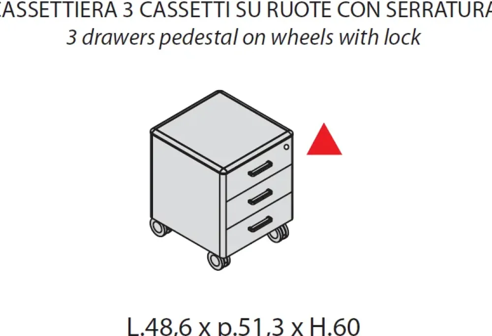 Scrivania direzionale in legno Direzionale iulio a marchio a prezzi convenienti^Las Mobili New