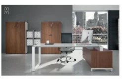 Scrivania direzionale modello Ufficio completo stratos in OFFERTA OUTLET^Flycom Clearance