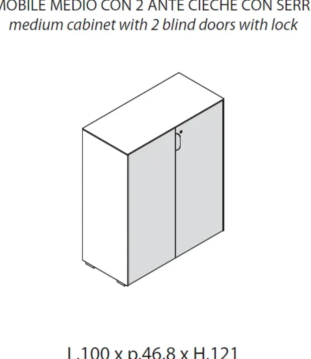 Las Mobili Scrivania direzionale modello Fil rouge - ufficio completo in legno ad un prezzo vantaggioso- Arredo Ufficio