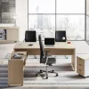 Las Mobili Scrivania direzionale modello Delta - composizione ufficio completo in legno ad un prezzo speciale- Arredo Ufficio