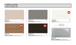 Las Mobili Scrivania direzionale modello Delta - composizione ufficio completo in legno ad un prezzo speciale- Arredo Ufficio