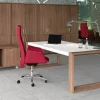 Flycom Scrivania direzionale modello Scrivania direzionale forma e mobiletto in legno ad un prezzo vantaggioso- Arredo Ufficio