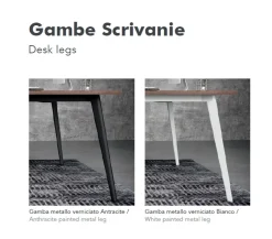 Scrivania direzionale modello Rhea direzionale con mobili e sedia in legno ad un prezzo davvero conveniente Arredo Ufficio