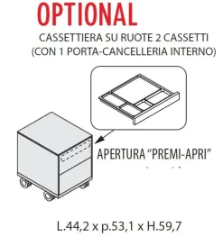 Discount Scrivania direzionale modello Direzionale enosi evo in OFFERTA OUTLET Arredo Ufficio