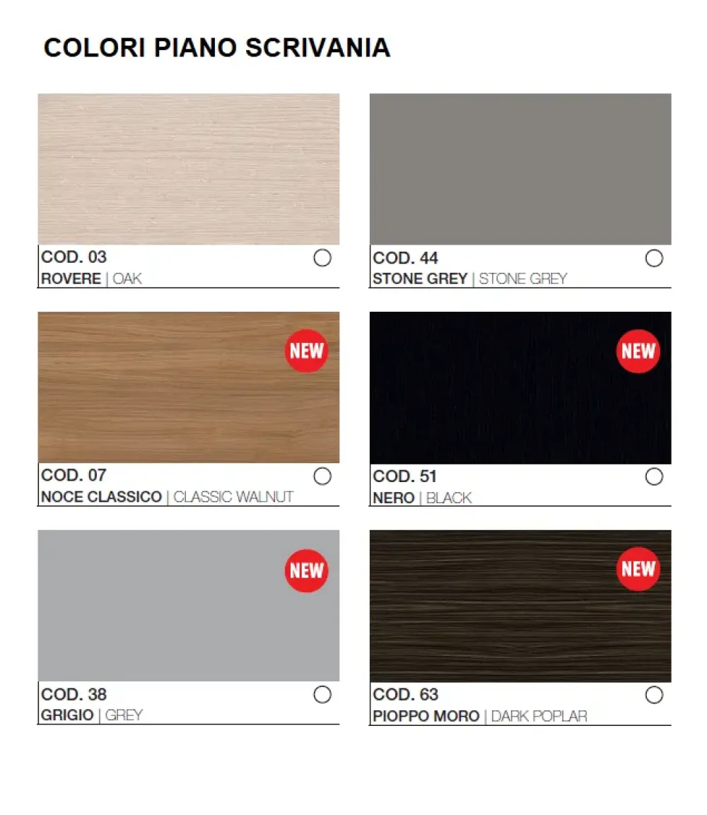 Las Mobili Scrivania direzionale modello 5th element - ufficio completo con mobili in OFFERTA OUTLET- Arredo Ufficio