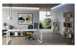 Scrivania direzionale modello Ufficio completo stratos plus in OFFERTA OUTLET^Flycom New