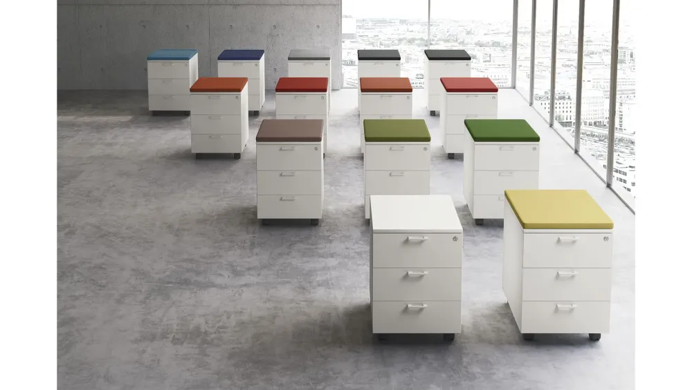 Las Mobili Scrivania direzionale Oxi in legno a prezzo scontato- Arredo Ufficio