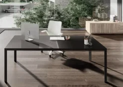 New Scrivania direzionale Scrivania direzionale eos con mobili in vetro a prezzo scontato Arredo Ufficio