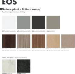 Sale Scrivania direzionale Scrivania direzionale eos con armadi in legno a prezzo Outlet Arredo Ufficio