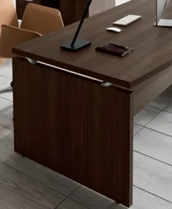 Hot Scrivania direzionale Ufficio completo  in legno a prezzo Outlet Arredo Ufficio