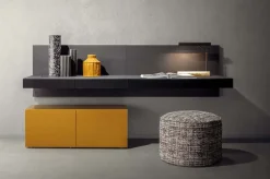 Scrivania operativa in legno Ala a marchio a prezzi convenienti^Pianca Sale