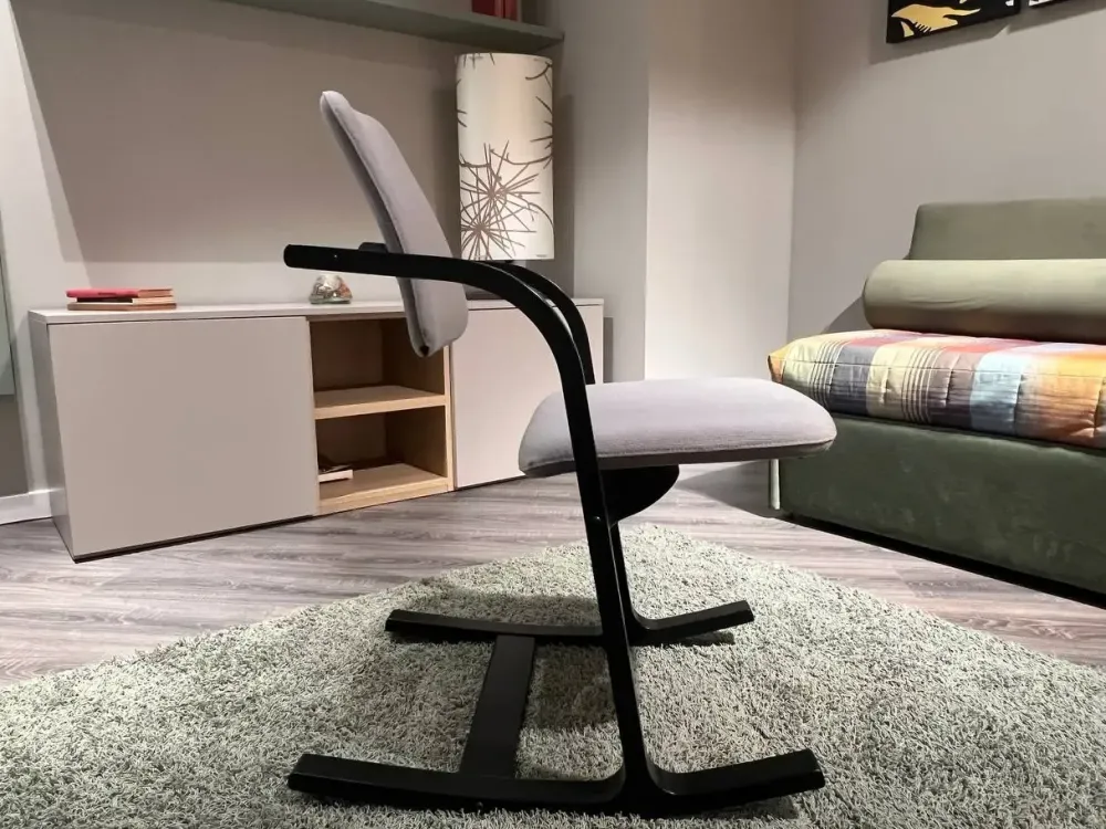 Stokke Sedia Actulum da soggiorno realizzata in tessuto scontata del 35%- Sedie