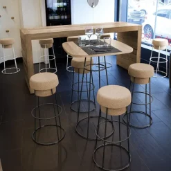 Online Sedia Bouchon da cucina realizzata in metallo scontata del 30% Sedie