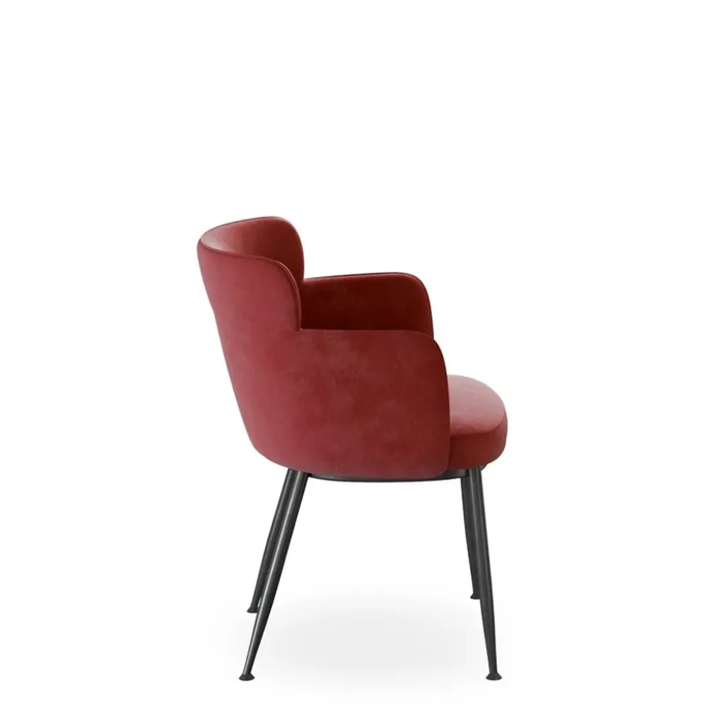 Ambianceitalia Sedia Bow * da soggiorno realizzata in tessuto scontata del 35%- Sedie